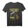 Kinder 5. Geburtstag T-Shirt mit Bagger, Kran & Baumaschinen - Perfektes Geburtstagsgeschenk für kleine Baustellen-Fans