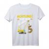 Kinder 5. Geburtstag T-Shirt mit Bagger, Kran & Baumaschinen - Perfektes Geburtstagsgeschenk für kleine Baustellen-Fans
