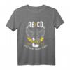 Kinder ABCD Rocker Gitarre Schulkind T-Shirt 2021 – Cooles Schuloutfit für kleine Rocker & Musikliebhaber zum Schulstart