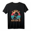 Kinder Bääm Geburtstag T-Shirt - Ich bin 5. Dabbing Motiv für Jungen & Mädchen, Perfekt als Geschenk & für Kindergeburtstag