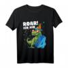 Kinder Dinosaurier T-Shirt - Ich bin schon 4 Geburtstag Dino T-Rex Geschenk für Jungen & Mädchen zum 4. Geburtstag
