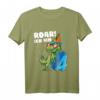 Kinder Dinosaurier T-Shirt - Ich bin schon 4 Geburtstag Dino T-Rex Geschenk für Jungen & Mädchen zum 4. Geburtstag