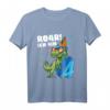 Kinder Dinosaurier T-Shirt - Ich bin schon 4 Geburtstag Dino T-Rex Geschenk für Jungen & Mädchen zum 4. Geburtstag