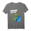Kinder Dinosaurier T-Shirt - Ich bin schon 4 Geburtstag Dino T-Rex Geschenk für Jungen & Mädchen zum 4. Geburtstag