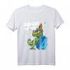 Kinder Dinosaurier T-Shirt - Ich bin schon 4 Geburtstag Dino T-Rex Geschenk für Jungen & Mädchen zum 4. Geburtstag