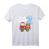 Kinder Ich bin schon 2 Geburtstag Feuerwehr T-Shirt für Jungen – Perfekt für den Kindergeburtstag & Feuerwehrfans