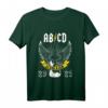 Kinder Einschulung ABCD Rocker Gitarre T-Shirt - Perfekt für Schulstart 2021, Rockmusikliebhaber & Schulband Kinder