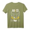 Kinder Einschulung ABCD Rocker Gitarre T-Shirt - Perfekt für Schulstart 2021, Rockmusikliebhaber & Schulband Kinder