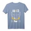 Kinder Einschulung ABCD Rocker Gitarre T-Shirt - Perfekt für Schulstart 2021, Rockmusikliebhaber & Schulband Kinder
