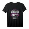 Damen Nur die besten Schwestern werden zur Tante 2022 befördert T-Shirt – Lustige Geschenkidee für werdende Tanten und Familienfeiern