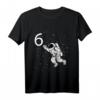 Kinder Astronaut T-Shirt zum 6. Geburtstag - Weltraum Raumschiff Geschenk für Jungen und Mädchen, lustiges Geburtstagsoutfit