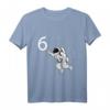 Kinder Astronaut T-Shirt zum 6. Geburtstag - Weltraum Raumschiff Geschenk für Jungen und Mädchen, lustiges Geburtstagsoutfit