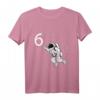 Kinder Astronaut T-Shirt zum 6. Geburtstag - Weltraum Raumschiff Geschenk für Jungen und Mädchen, lustiges Geburtstagsoutfit