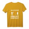 Bogenschießen Sprüche T-Shirt mit Pfeil und Zielscheibe – Perfektes Geschenk für Bogenschützen, Hobby- und Profi-Bogenschützen, ideal zu Weihnachten und Geburtstag
