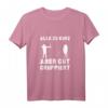 Bogenschießen Sprüche T-Shirt mit Pfeil und Zielscheibe – Perfektes Geschenk für Bogenschützen, Hobby- und Profi-Bogenschützen, ideal zu Weihnachten und Geburtstag