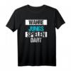 Lustiges Jungen Dart Sport Weihnachts Geschenk T-Shirt - Witziges Shirt für Männer, Teenies & Dartfans