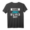 Lustiges Jungen Dart Sport Weihnachts Geschenk T-Shirt - Witziges Shirt für Männer, Teenies & Dartfans