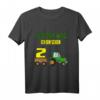 Kinder 2. Geburtstag T-Shirt - Lustiges Traktor Outfit für Zweijährige, Perfekt als Geschenk für Jungen und Mädchen zum Geburtstag