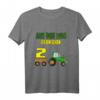 Kinder 2. Geburtstag T-Shirt - Lustiges Traktor Outfit für Zweijährige, Perfekt als Geschenk für Jungen und Mädchen zum Geburtstag