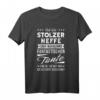 Stolzer Neffe einer wahnsinnig fantastischen Tante Geschenk T-Shirt – Lustiges Geschenk für Familie, Taufe, Geburtstag & Überraschung