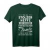 Stolzer Neffe einer wahnsinnig fantastischen Tante Geschenk T-Shirt – Lustiges Geschenk für Familie, Taufe, Geburtstag & Überraschung