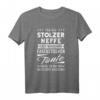 Stolzer Neffe einer wahnsinnig fantastischen Tante Geschenk T-Shirt – Lustiges Geschenk für Familie, Taufe, Geburtstag & Überraschung