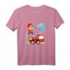 Kinder Feuerwehrauto T-Shirt zum 3. Geburtstag für Jungen - Lustiges Geschenk für Feuerwehrfans & Kindergartenoutfit