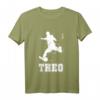 Kinder Fußball T-Shirt mit Verein Namen Theo – Personalisiertes Geschenk für fußballbegeisterte Jungen, Neffen und Enkel
