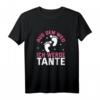 Lustiges Tante Nichte Neffe T-Shirt - Geschenk für werdende Tanten zur Babyankündigung, Geburtstag & Weihnachten