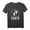 Lustiges Tante Nichte Neffe T-Shirt - Geschenk für werdende Tanten zur Babyankündigung, Geburtstag & Weihnachten