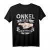 Beste Freunde fürs Leben Patenonkel Geschenk T-Shirt - Lustiges Outfit für Onkel, Neffe & besondere Anlässe wie Taufe, Geburtstag & Weihnachten