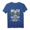Kinder Schulkind 2022 ABC Schule Rockt T-Shirt - Einschulungsgeschenk für Jungen & coole Schultüte Füllung