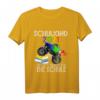 Kinder Schulkind 2021 Monster Truck Crashe Jetzt Die Schule Jungen T-Shirt - Lustiges Geschenk für Schulanfänger & Monstertruck Fans