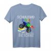 Kinder Schulkind 2021 Monster Truck Crashe Jetzt Die Schule Jungen T-Shirt - Lustiges Geschenk für Schulanfänger & Monstertruck Fans