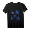 Kalte Schneeflocken Winter T-Shirt – Romantisches Weihnachts- und Wintergeschenk für Schnee- und Schneemannliebhaber