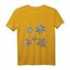 Kalte Schneeflocken Winter T-Shirt – Romantisches Weihnachts- und Wintergeschenk für Schnee- und Schneemannliebhaber