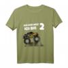 Kinder Monster Truck T-Shirt für 2. Geburtstag - Lustiges Outfit für Jungen & Mädchen bei Geburtstag, Spielplatz, Kindergarten & Schule