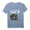 Kinder Monster Truck T-Shirt für 2. Geburtstag - Lustiges Outfit für Jungen & Mädchen bei Geburtstag, Spielplatz, Kindergarten & Schule