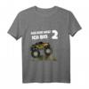 Kinder Monster Truck T-Shirt für 2. Geburtstag - Lustiges Outfit für Jungen & Mädchen bei Geburtstag, Spielplatz, Kindergarten & Schule