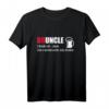 Onkel Druncle betrunken Alkohol T-Shirt – Lustiges Geschenk für stolze Onkel bei Geburt und Familienfeiern