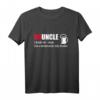 Onkel Druncle betrunken Alkohol T-Shirt – Lustiges Geschenk für stolze Onkel bei Geburt und Familienfeiern