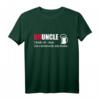 Onkel Druncle betrunken Alkohol T-Shirt – Lustiges Geschenk für stolze Onkel bei Geburt und Familienfeiern