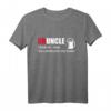 Onkel Druncle betrunken Alkohol T-Shirt – Lustiges Geschenk für stolze Onkel bei Geburt und Familienfeiern