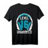 16. Geburtstag Gamer Jungen T-Shirt - Coole Gaming Geschenkidee für 16-Jährige, Perfekt für Geburtstagsfeier und Schule