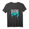 Kinder Retro Skater Boy T-Shirt – Skateboard Design für Jungen, Anfänger & Profis, Retro 80s Geschenk für Skateliebhaber