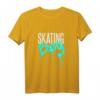 Kinder Retro Skater Boy T-Shirt – Skateboard Design für Jungen, Anfänger & Profis, Retro 80s Geschenk für Skateliebhaber