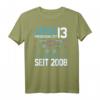 Level 13 Freigeschaltet | Legendär Seit 2008 Spieler T-Shirt – Perfektes Geschenk zum 13. Geburtstag für junge Gamer, Retro- und Arcade-Fans