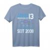 Level 13 Freigeschaltet | Legendär Seit 2008 Spieler T-Shirt – Perfektes Geschenk zum 13. Geburtstag für junge Gamer, Retro- und Arcade-Fans