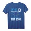 Level 13 Freigeschaltet | Legendär Seit 2008 Spieler T-Shirt – Perfektes Geschenk zum 13. Geburtstag für junge Gamer, Retro- und Arcade-Fans