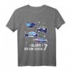 Kinder Polizei Geburtstagsshirt für 7 Jahre Jungen - Perfektes Geschenk und Motto für den Kindergeburtstag